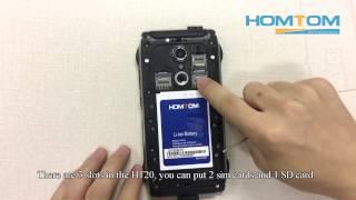 HOMTOM HT20 Assemble video (IP68)