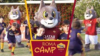 New AS Roma mascot Romolo meets young fans for the first time!