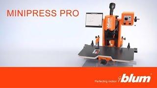 BLUM - stroj MINIPRESS PRO - pro zpracování kování