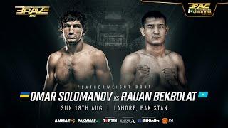 BRAVE CF 85: Main Event Showdown – Omar Solomanov vs. Rauan Bekbolat