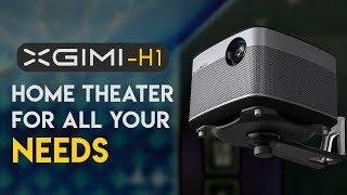 XGIMI H1 Immersive Home Theater | 4K Projector with Bluetooth Remote Control | 3D Video Support