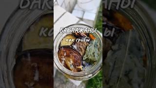 #баклажаны как грибы