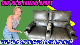 Thomas Payne RV furniture is garbage | Replacing our RV furniture