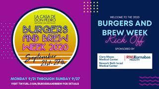 La Casa de Don Pedro - Burgers and Brew Week 2020 Kick Off