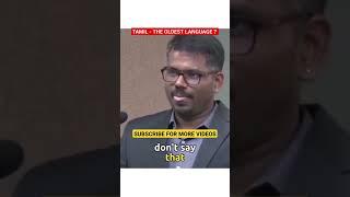 Tamil is the Oldest Language ? Don't Say That ! Ego Massaging Dravidian by PM Modi - J Sai Deepak