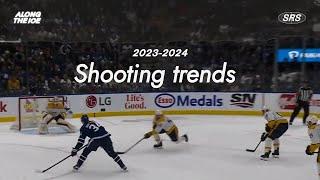 Shooting Trends from the 2023-24 NHL Season