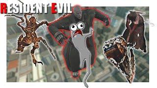 Resident Evil Tyrant + Resident Evil 5 NPC's (Garry's Mod Showcase)