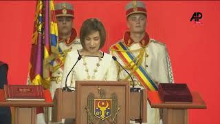 Maia Sandu officially begins second presidential term after inauguration ceremony