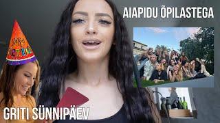 Vlog 124 I Griti sünnipäev, aiapidu õpilastega, esinemised, workshop laagris jpm