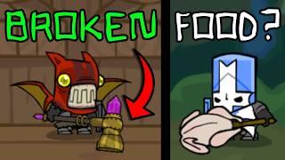 Using The Most OP Weapons In Castle Crashers