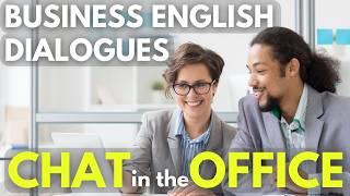 Business English CHAT in the OFFICE "Speak Like a Native!" | Business English Learning