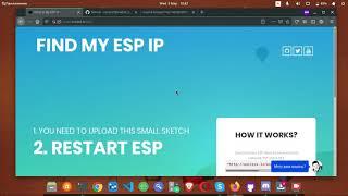 Простой способ узнать локальный IP вашей ESP (FIND MY ESP IP)