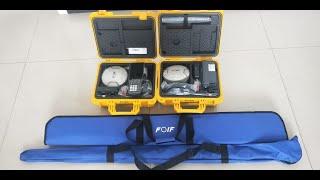 A FULL SET OF FOIF A90 (BASE+ROVER) FOR GNSS LAND SURVEYING WORK