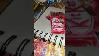 Drawing chocolate  (kit kat) | #drawing #art