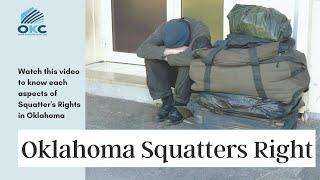 What can you do about squatters in Oklahoma? -  Adverse Possession Claim