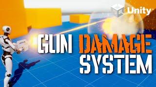 Damage Enemies and Objects with Guns | Gun Series 3 | Unity Tutorial