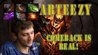 Arteezy Shadow Fiend 9kmmr - comeback is real![2140p]