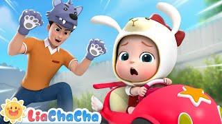 The Big Wolf Chases the Little Sheep   | Wheels on the Car | LiaChaCha Nursery Rhymes