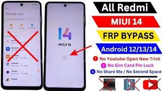 Redmi Note 10s Miui 14 Frp Bypass Android 13/14/New security 2025/Remove Frp Without Pc/GSM DEVIL