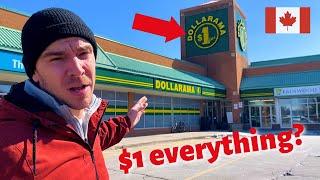 $1 Store in Canada? (Full Tour) 