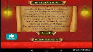 Scary zombie house escape 2 full game hints