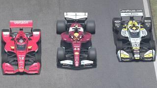 Ferrari F1 vs IndyCar - Lewis Hamilton vs 27 IndyCar Drivers at Monza | 2025 Season
