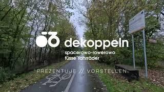 Trasa rowerowa: most w Siekierkach - Dolina Miłości /// dekoppeln.eu 2023