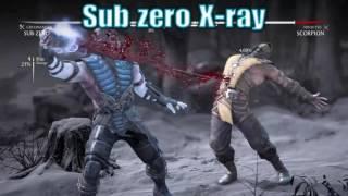 All Sub zero fatlaty and All Sub zero brutalles and X-ray