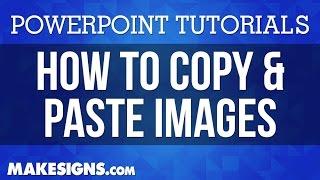 How To Copy & Paste Images Into Your PowerPoint Poster Presentation