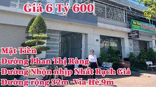 Nhà Mặt Tiền 5x25m đường 32m Vĩa hè 9m nhộn nhịp nhất Rạch Giá #datvangkiengiang #rachgia #kiengiang