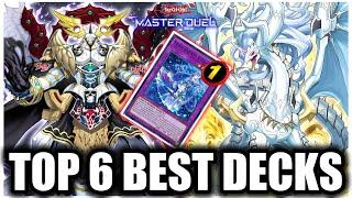 TOP 6 BEST DECKS in MASTER DUEL!