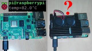 Raspberry pi 4 Case- Dual Fan Heat Sink Aluminium Armor | Thermal Testing