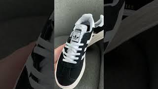 Женские кроссовки повседневные Adidas Gazelle Black, женские кеды Адидас черные, Женская обувь 7379