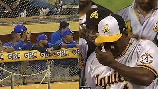 Miguel Tejada, Entre Lágrimas Dedica un Mensaje Épico al Licey n su Retiro con las Águilas