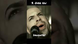 Daughtry Top 5 Hit Songs #daughtry #postgrunge #poprock #americanidol #chrisdaughtry #top5
