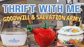 Vintage Shopping at Thrift Stores | Amazing Kitchenware & Home Decor 