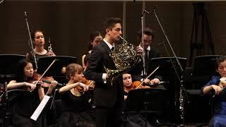 W.A.Mozart: Konzert für Horn und Orchester KV417 - PreCollege Orchestra Zürich