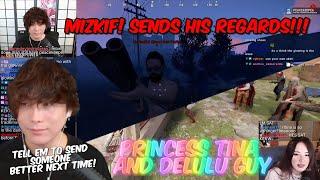 Sykkuno Foiled an Assassin's Plot! Mizkif Sends Regards?! Tinakitten Princess & Delulu Guy | RUST