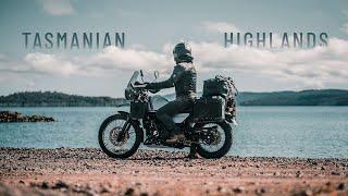 Exploring the Tasmania Highlands, solo motorcycle camping - S1-E9