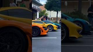 Skittles Supercar Lineup  #shortsyoutube #lamborghini #mclaren
