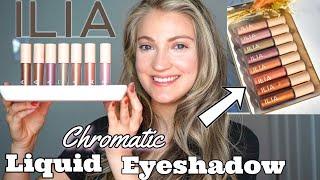 ILIA Liquid Powder Chromatic Eye Tint Swatches (EVERY SHADE) & Review