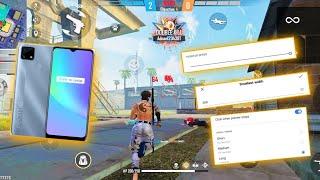 Realme c25s Free Fire Headshot Setting | Realme C25s | default dpi !!!