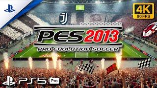 Pro Evolution Soccer 2013 - PES 2013 - PS5™ Gameplay [4K 60FPS]