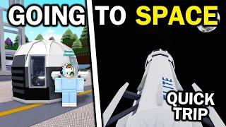 Quick Trip to Space in build a boat for treasure ROBLOX