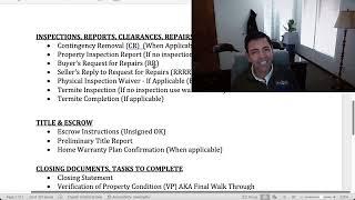 2025 Closing Checklist for California Residential Real Estate Sales with CAR Forms
