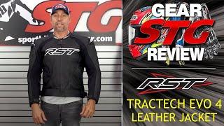 RST TracTech EVO 4 Leather Jacket Review | Sportbike Track Gear