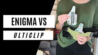 The BEST Concealed Carry Option for Leggings! UltiClip vs. Enigma Holster