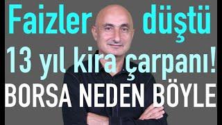 Mevduat faizi düştü | Altın için tek kötü olasılık | Kira çarpanları 13 yıla indi! |