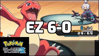 Charmeleon Solos Gym - 6-0 Roxie Sweep - Blaze Black 2 Redux Gym 2 CHALLENGE MODE