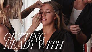 Tate McRae Had Her VMAs Look Cut Into a Mini Dress | Getting Ready With | ELLE